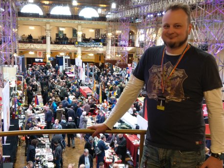 Frank ZiCK auf der internationalen Zaubermesse in Blackpool